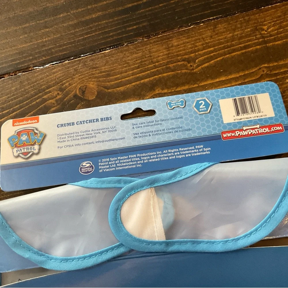 Paw Patrol Kids Bib - Blue